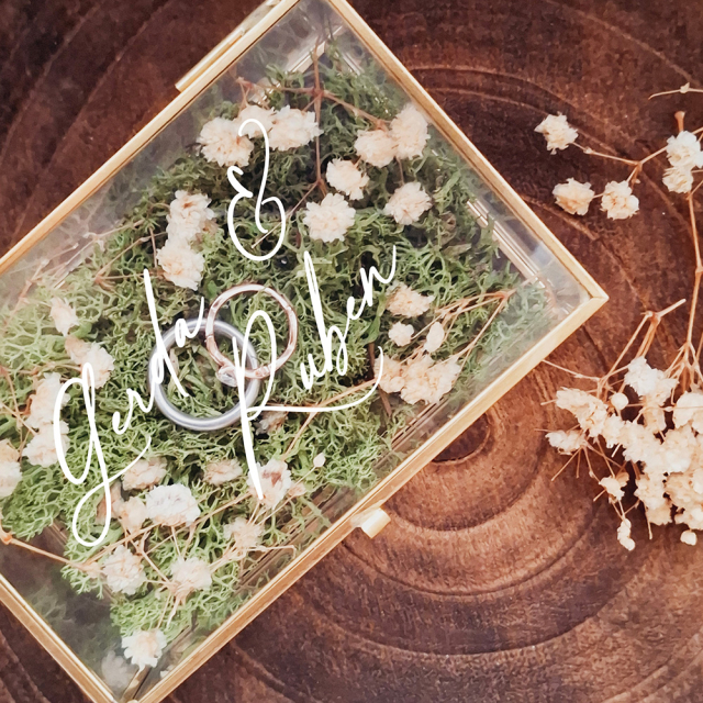 Große Ringbox - Vintage